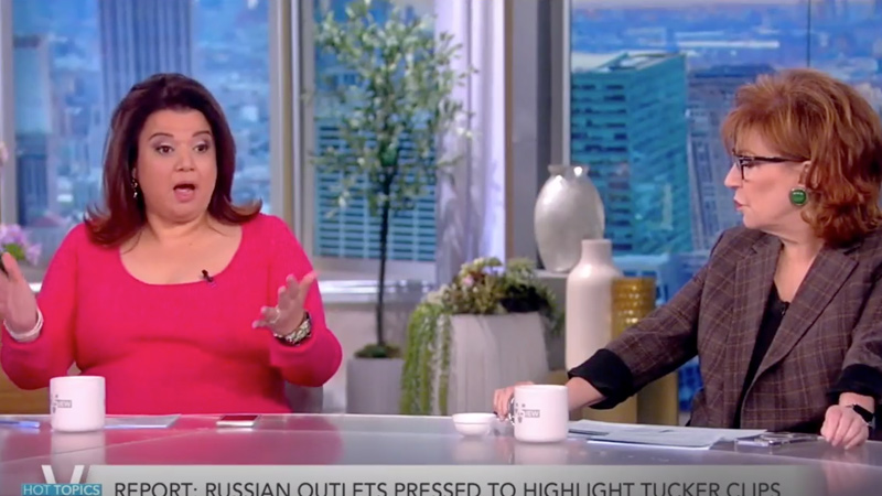 The View Host Ana Navarro Calls for DOJ Investigation of Tucker Carlson, Tulsi Gabbard