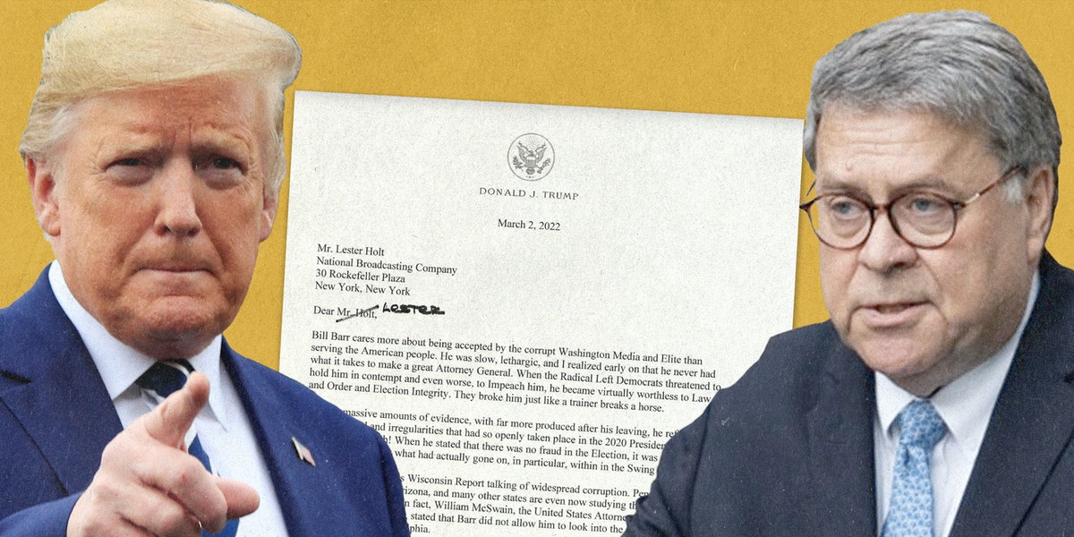 Douglas Andrews: Trump Torches Barr | The Patriot Post