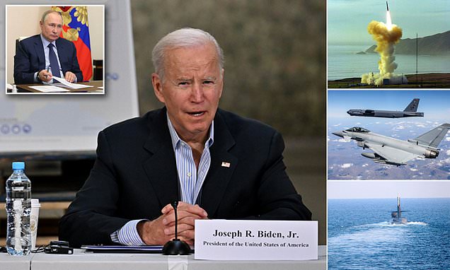 Biden refuses to rule out first-strike use of nuclear weapons under extreme circumstances | Daily Mail Online