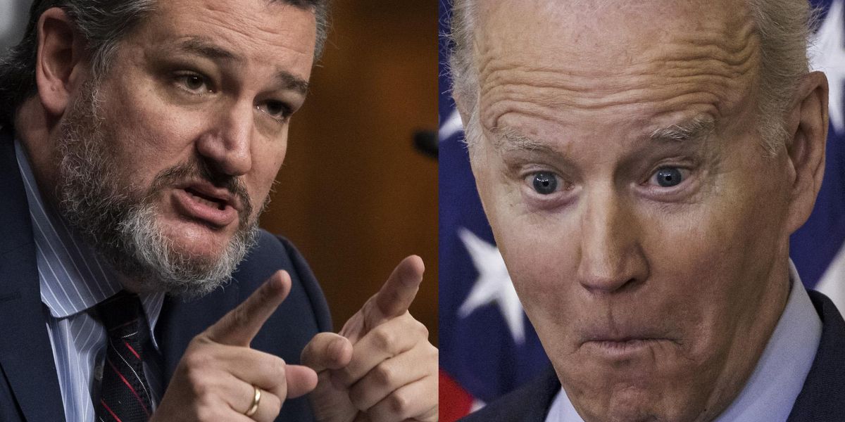 Ted Cruz hammers Biden for claiming the Russian invasion is solely to blame for high gas prices: 'This is a flat-out lie' - TheBlaze