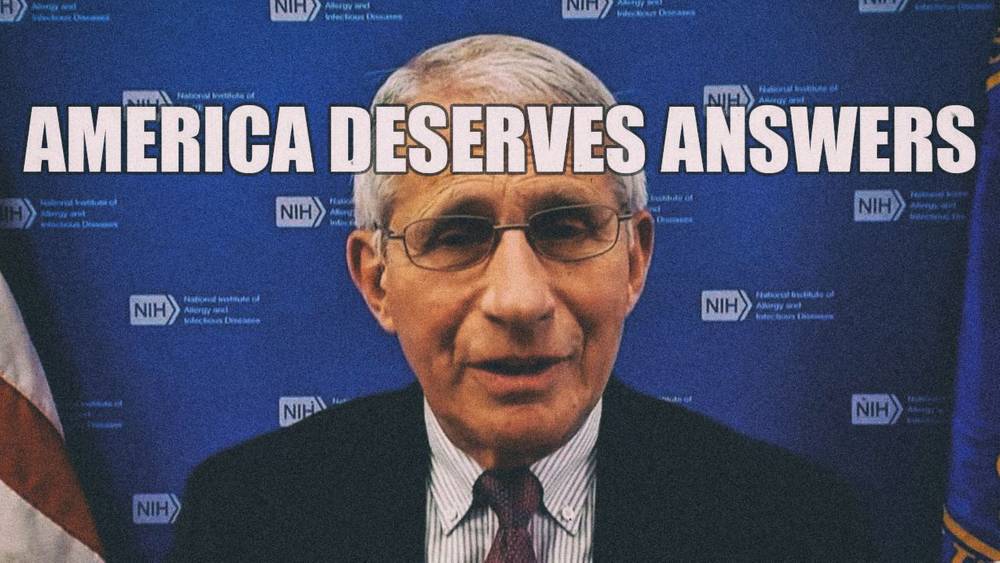 Fauci's Criminal Covid Bombshell