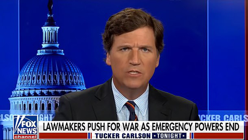 Video: Tucker Carlson Responds To Calls For His ARREST Over Bio-labs Coverage
