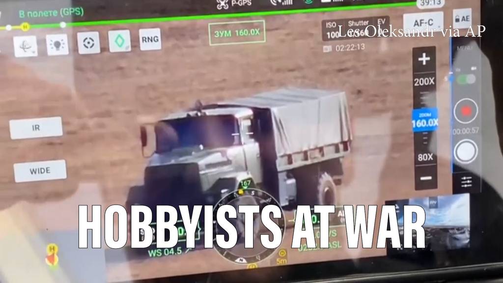 Ukrainian drone hobbyists join efforts against Russia