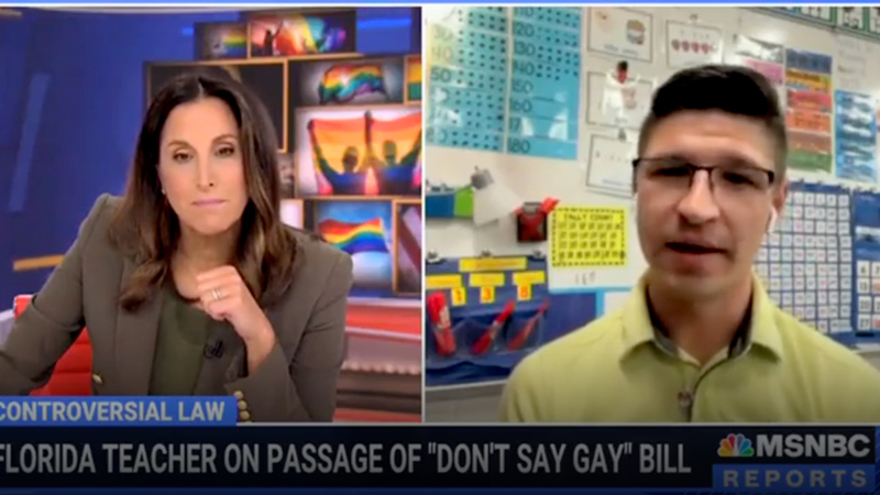 Teacher Laments He Can’t Discuss Love Life with Kindergarteners After “Don’t Say Gay Bill” Passed into Law
