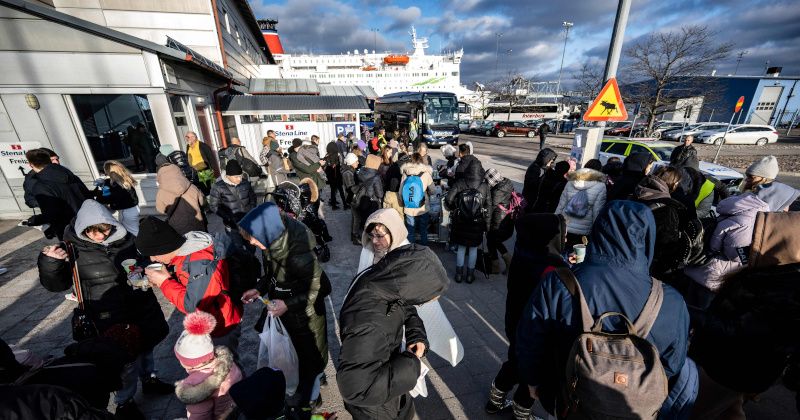 African, Arab Migrants Terrorizing Female Ukrainian Refugees at Hostel in Sweden