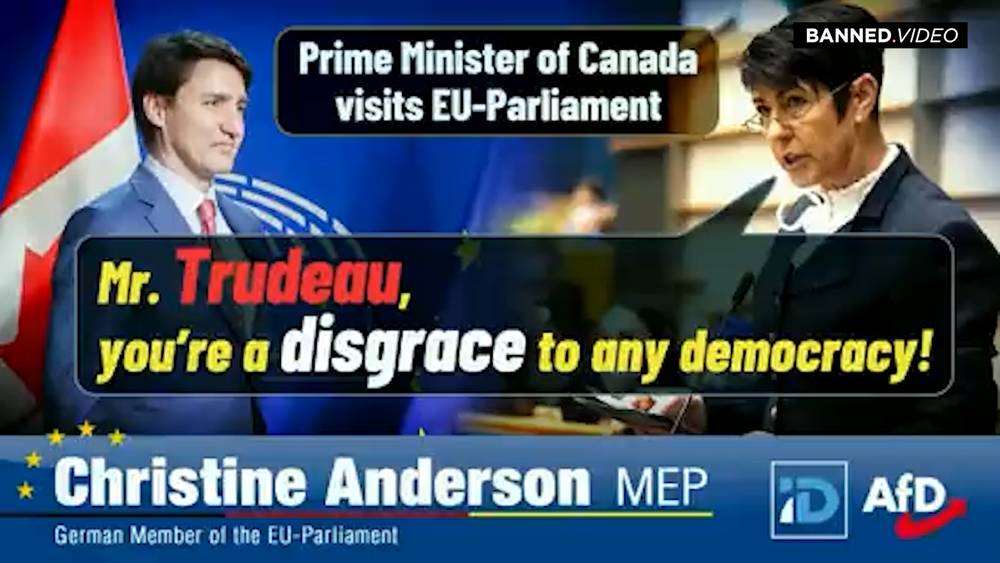Dictator Justin Trudeau Is Called Out By Members of EU Parliament