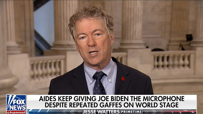 Video: Rand Paul Warns Biden Is A “National Security Risk” Because He Is “In Cognitive Decline”