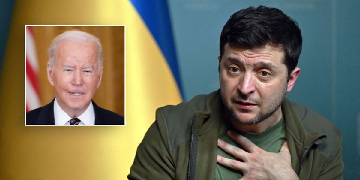 Ukraine President Zelenskyy takes apparent shot at Biden over inaction in face of Russian aggression - TheBlaze