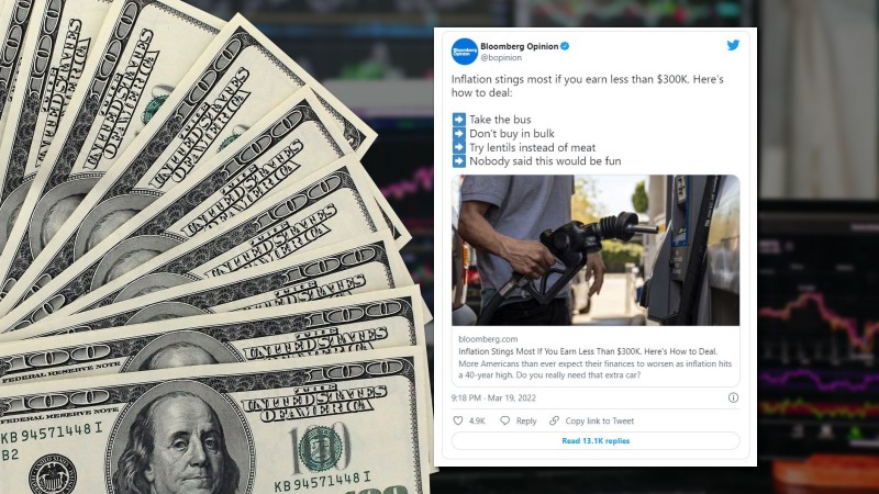 Billionaire-Owned Bloomberg Says Americans Should Eat Lentils & Let Their Pets Die to Cope With Inflation