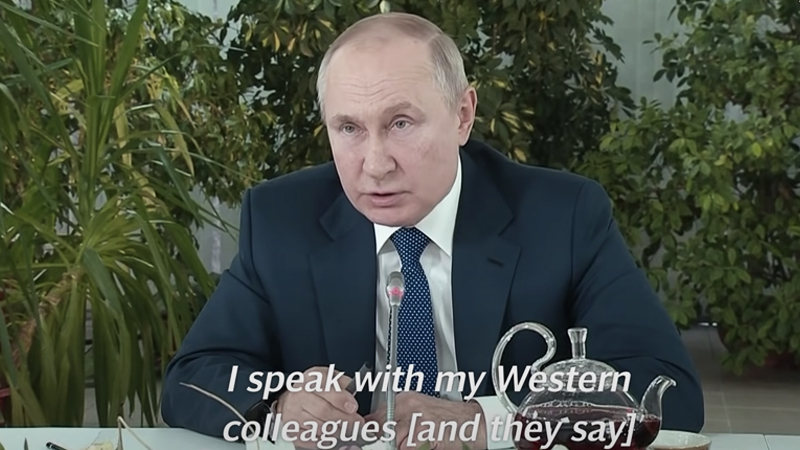 Putin Warns No-Fly Zone in Ukraine Will Be Seen As Act of War