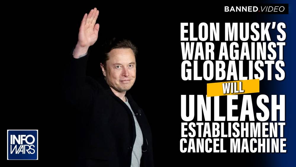 Elon Musk's Declaration of War Against the Globalist Empire Will Unleash the Establishment Cancel Machine
