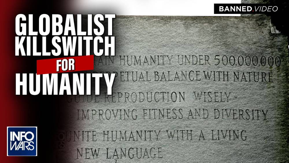 Biden Pushing Globalist's Kill Switch for Humanity