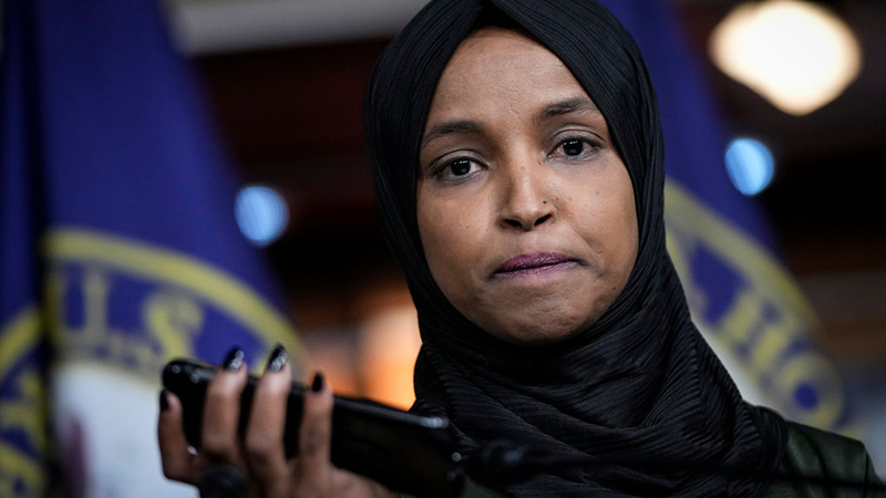 Dem Rep. Ilhan Omar Asked “Why Do You Hate Christians?” After Tweeting Video Of Easter Plane Singers