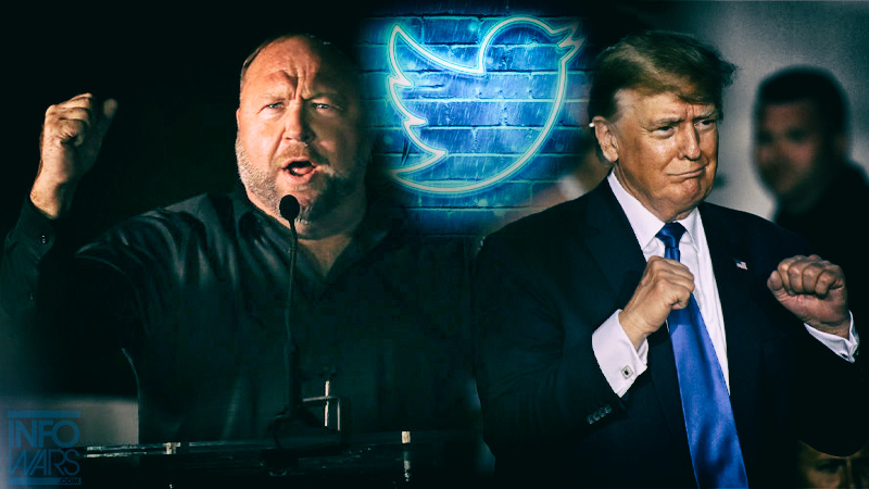 Meltdown: Leftist Group Demands Twitter Deal With Elon Musk Include Preconditions To Keep Trump, Alex Jones Off Platform