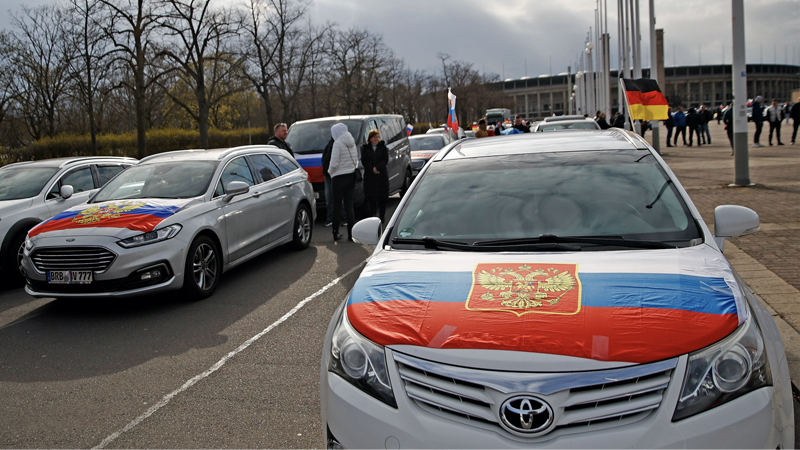 Live Updates: Berlin Drivers Show Solidarity For Russia As Energy Costs Soar From Western Sanctions