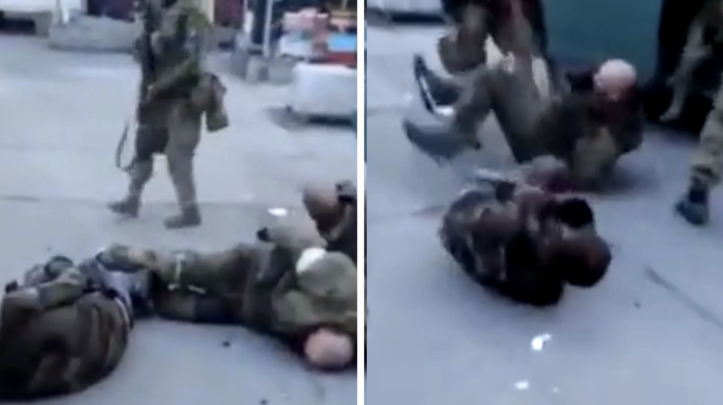Video of Ukrainians executing Russian POWs confirmed authentic by the New York Times