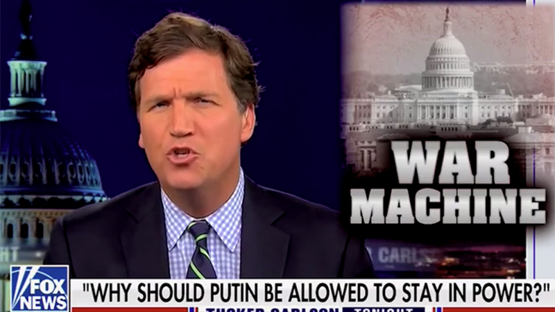Video: Carlson Slams ‘Demented’ News Anchors Calling For U.S. Military Involvement Against Russia