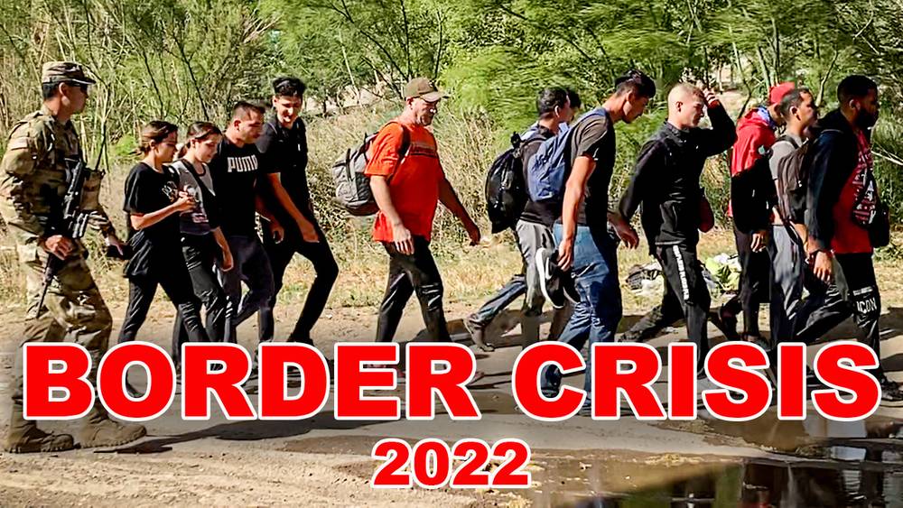 BORDER CRISIS: Watch As Illegals Pour Across The Texas Border