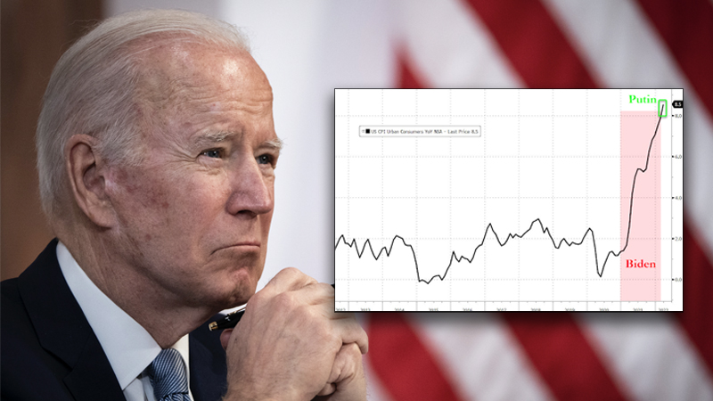White House Dragged on Twitter After Claiming GOP ‘In Lockstep with Putin’ By Blaming Record-High Inflation on Biden