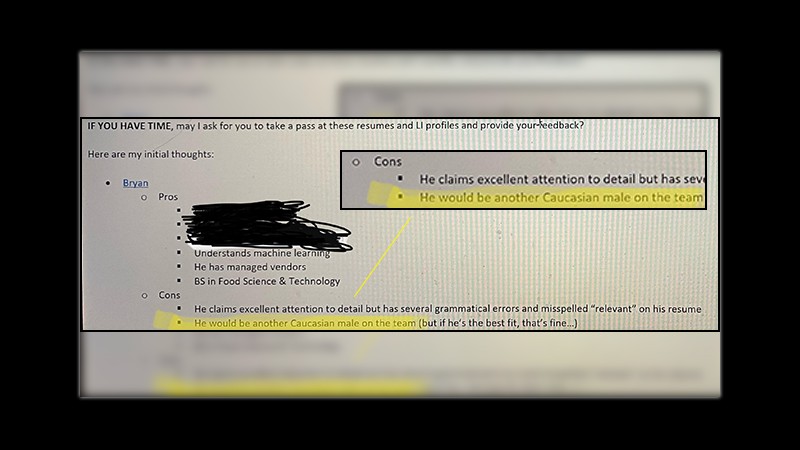 Job Recruitment Ad Bemoans Hiring “Another Caucasian Male”