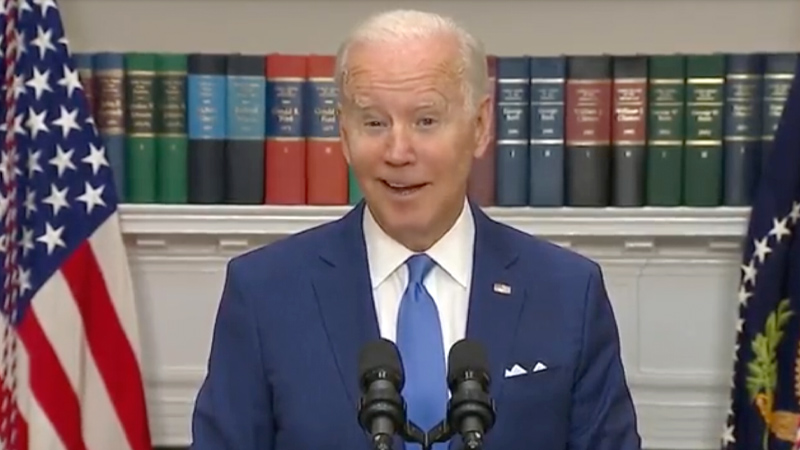 ‘Embarrassment To Our Country’: Biden Laughs Awkwardly After Butchering ‘Kleptocracy’
