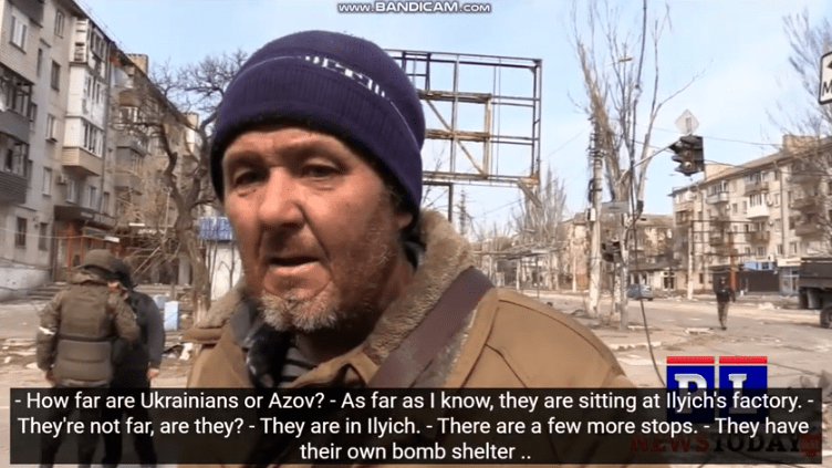WATCH: Ukrainians Tell Reporter on Ground in Mariupol It’s Not Russians, It’s Ukrainians Azov Attacking Civilians -Patrick Lancaster News Reports