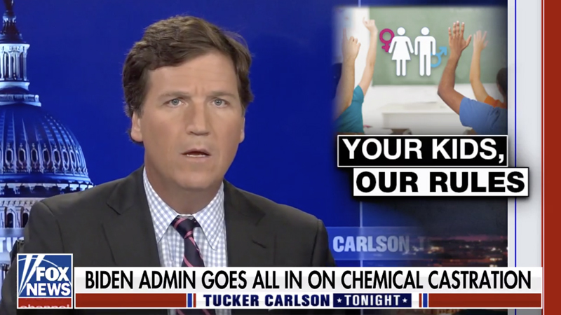 Tucker Carlson: Left’s Grooming of Children in Schools Is About Control Over Family Values