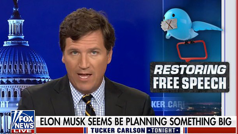 Video: Tucker Carlson Dubs Musk’s Twitter Takeover As “Direct Challenge” To Elite