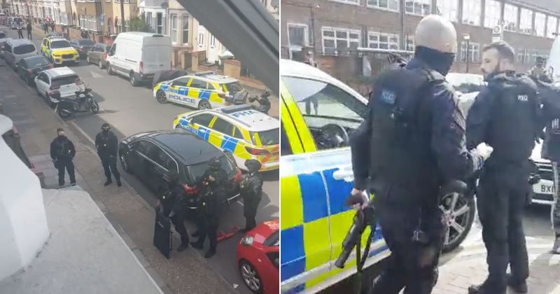 London Police Officer Hacked by Machete-Wielding 