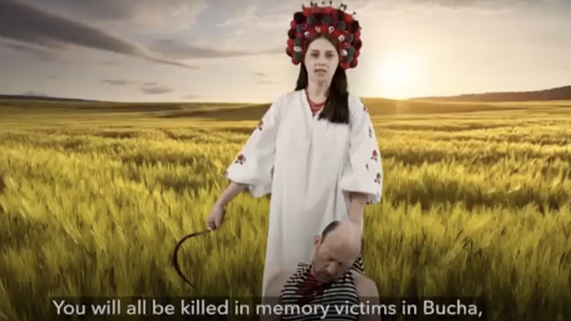 ‘Aren’t You Ashamed?’: Russia Responds To Ukrainian Actress Executing Mock Russian Soldier in ISIS-Style Propaganda Video
