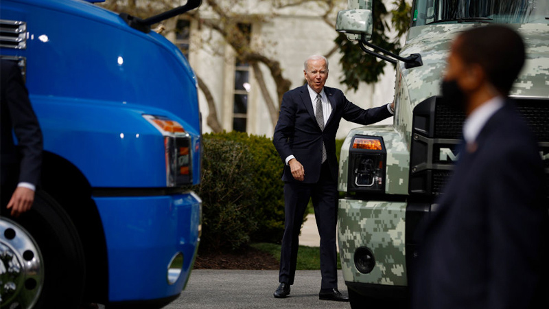 Watch: Biden Falsely Claims He Was A Truck Driver, Says He Radioed “Big Mama”