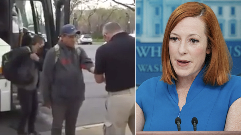 Psaki Says Illegal Aliens ‘Free To Travel’ in US, Thanks Gov. Abbott For Sending Busloads To DC