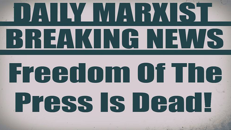 Press Freedom’s Last Gasp – Watch