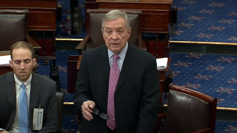 Watch: Democrat Dick Durbin Objects to Toughening Sentences for Child Porn Offenders