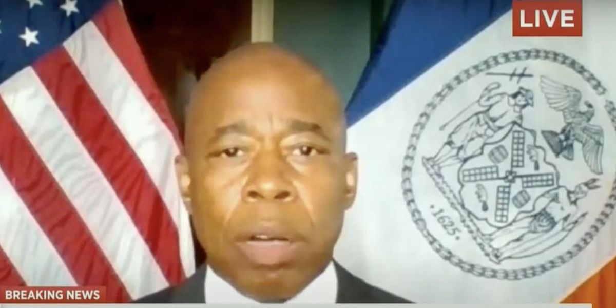 NYC Mayor Eric Adams calls out Black Lives Matter activists as 'hypocrites' for protesting George Floyd murder but not black-on-black shootings - TheBlaze