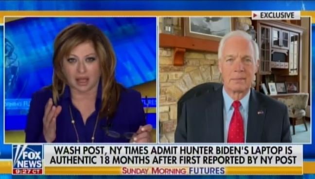 Sen. Ron Johnson: NYT, WaPo, Liberal Media Implicated Coverup of Biden Family Crimes (VIDEO)