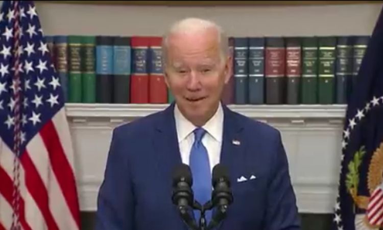 Speculations Surface That Biden Is Heavily Drugged During This 15-Second Clip - Tries To Save Himself With A Bizarre Laugh At The End – Right Journalism