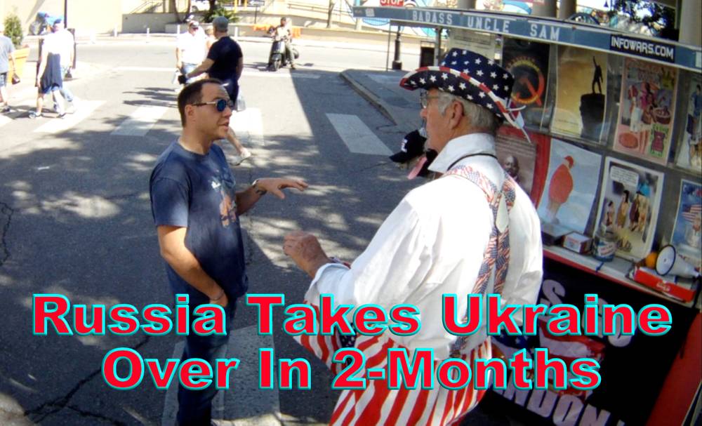 Russia Takes Over Ukraine In 2-Months