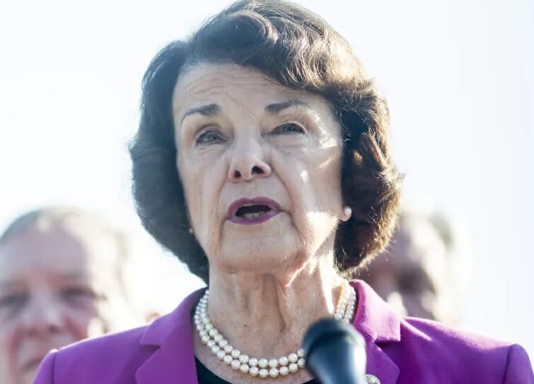 Dianne Feinstein's Cognitive Decline is So Bad That a Lawmaker Had to Reintroduce Themselves to Her Multiple Times During One Encounter