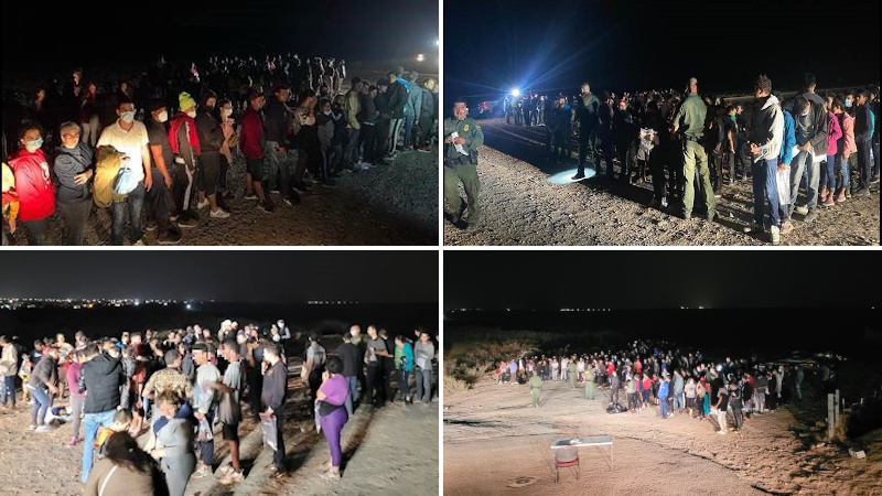 Over 1,000 Illegals Caught in Six Groups in Texas County – NewsWars