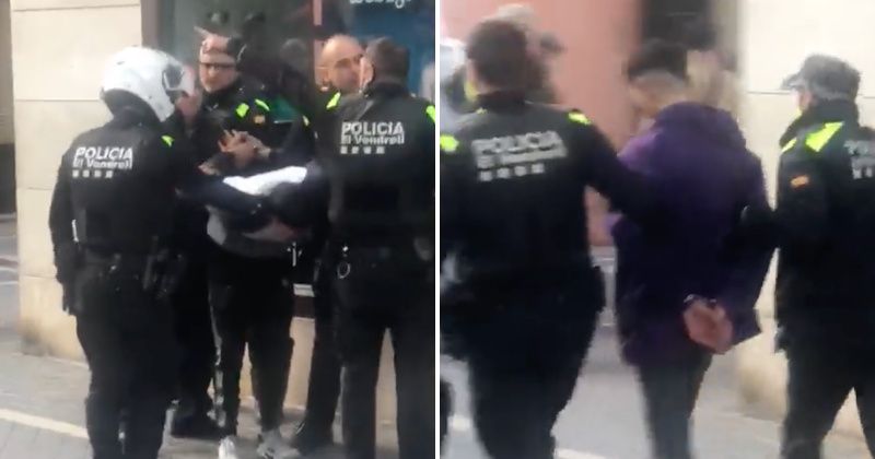 Watch: Spanish Police Arrest African Migrants Disrupting Holy Week Procession