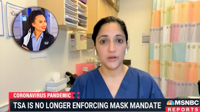 MSNBC Guest Tells Travelers to Keep Wearing Masks, Bring Extras for Other Passengers
