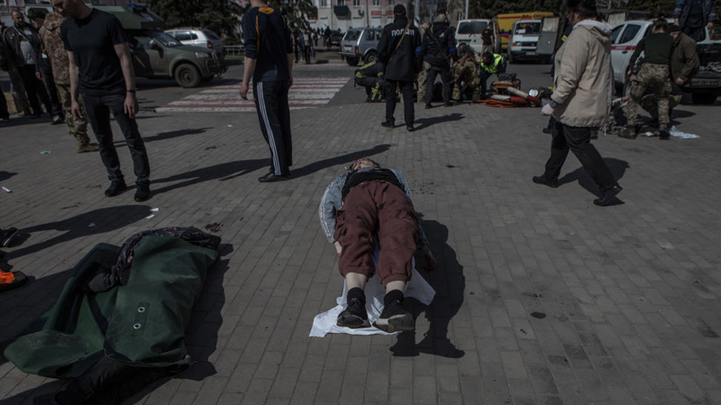 Who Is Behind Friday’s Ukraine Railway Station Attack Killing 50 Civilians?