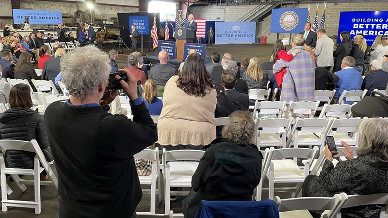 Video: Virtually No One Shows Up To Hear Biden Claim He Was The ‘Poorest Man In Congress’