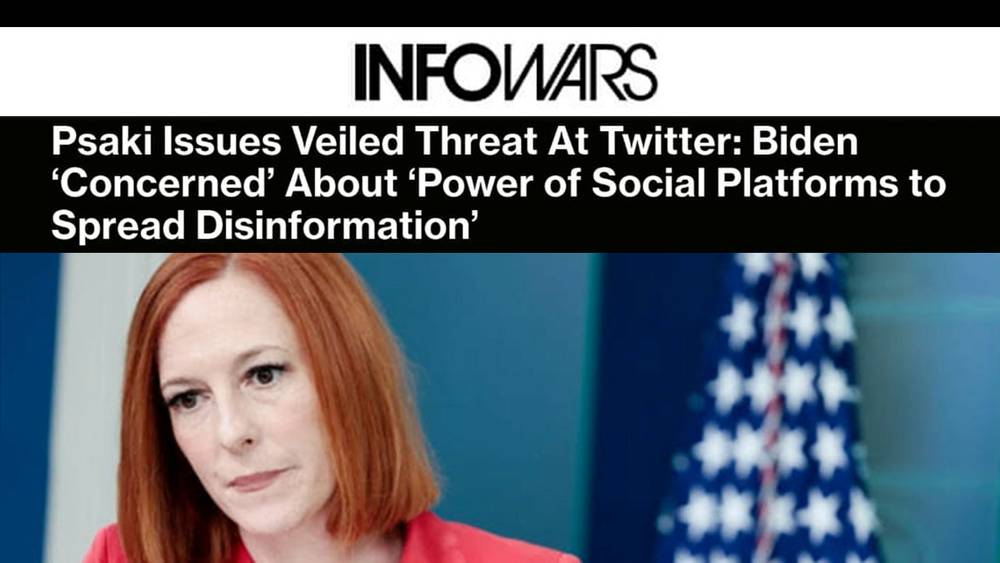 Biden Admin Pushes Enforcement of Free Speech Restrictions on Social Media