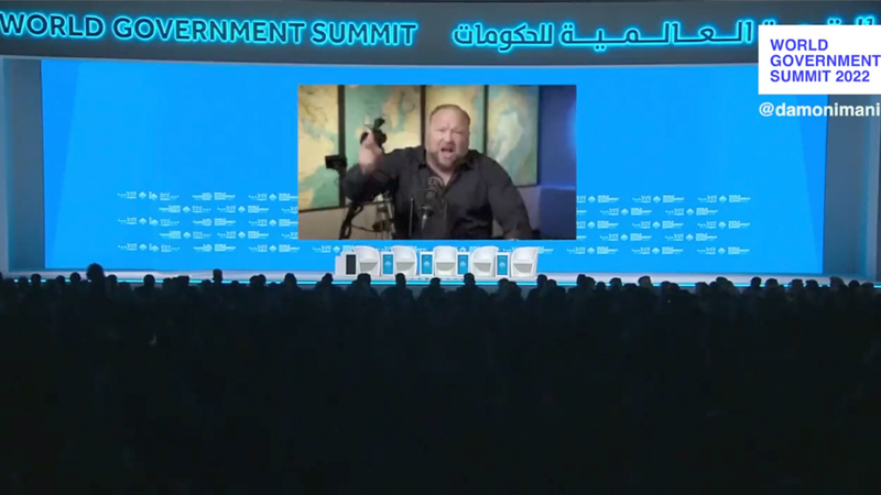 Video: Alex Jones Interrupts World Government Summit
