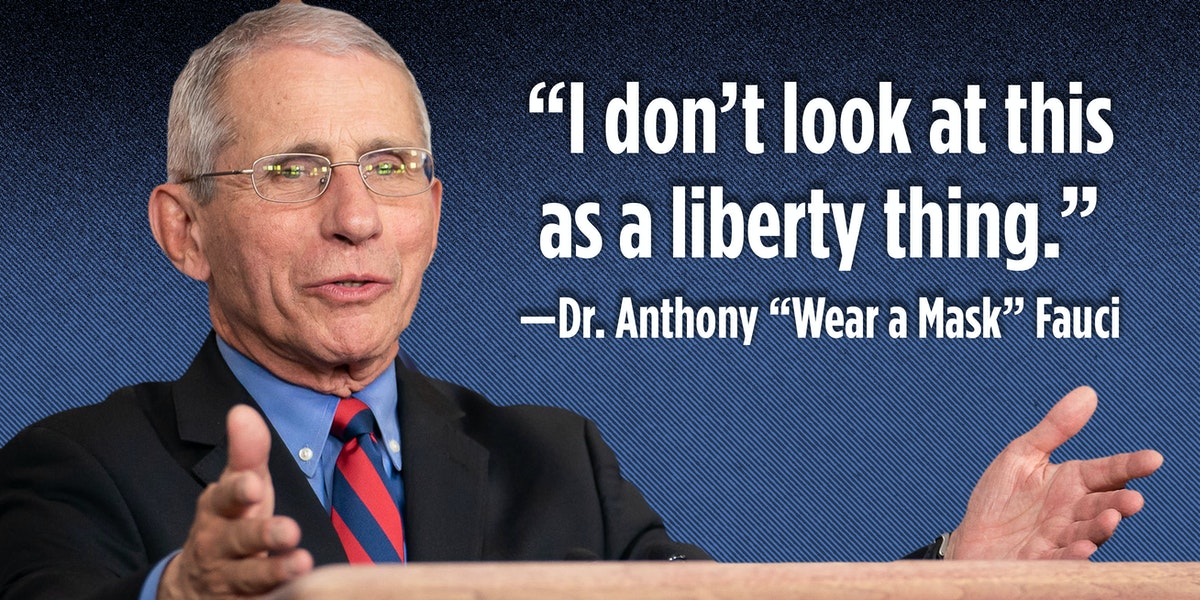 Nate Jackson: Fauci Masks the Rule of Law | The Patriot Post