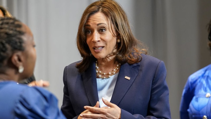 Quadruple Vaxxed Kamala Harris Catches COVID