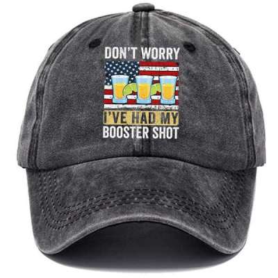 "Don't Worry, I've Had My Booster Shot" Hat - from Wayrates Profile Picture