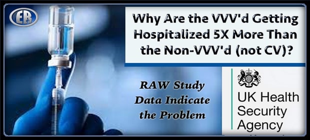Vaccinated Are Hospitalised for Non-Covid Reasons at FIVE Times the Rate of the Unvaccinated, U.K. Govt Data Show - Europe Reloaded